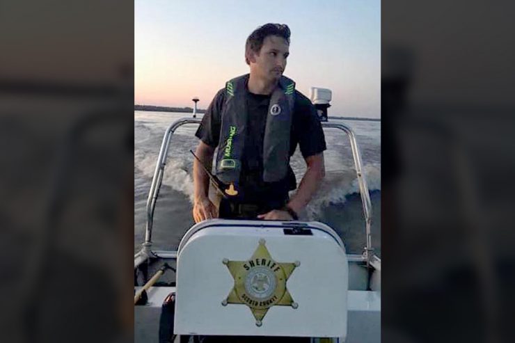 Deputy William Nichols from the Desoto County Sheriff’s Department in Mississippi, died on Wednesday after he drowned while saving his son from the ocean.
